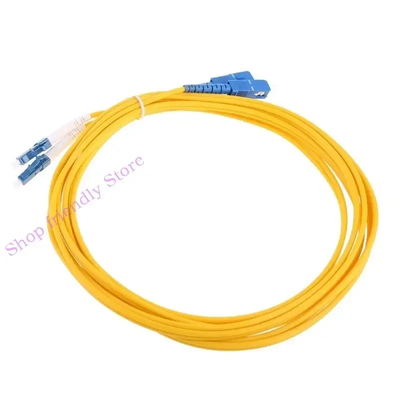 594A Fiber Patch Kabelsperrsparm Kabel LC-SC Duplex Einmodus Optik für Netzwerk 3meter-Jumper-Kabel