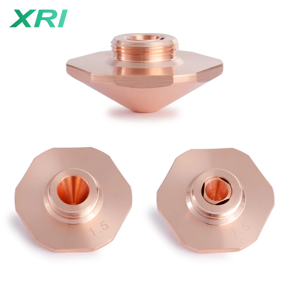 

10Pcs/Lot Bodor Laser Nozzle Dia.32mm H15mm M14 Single / Double Layers Caliber 1.0 - 4.0mm Fiber Laser Cutting Head Nozzles