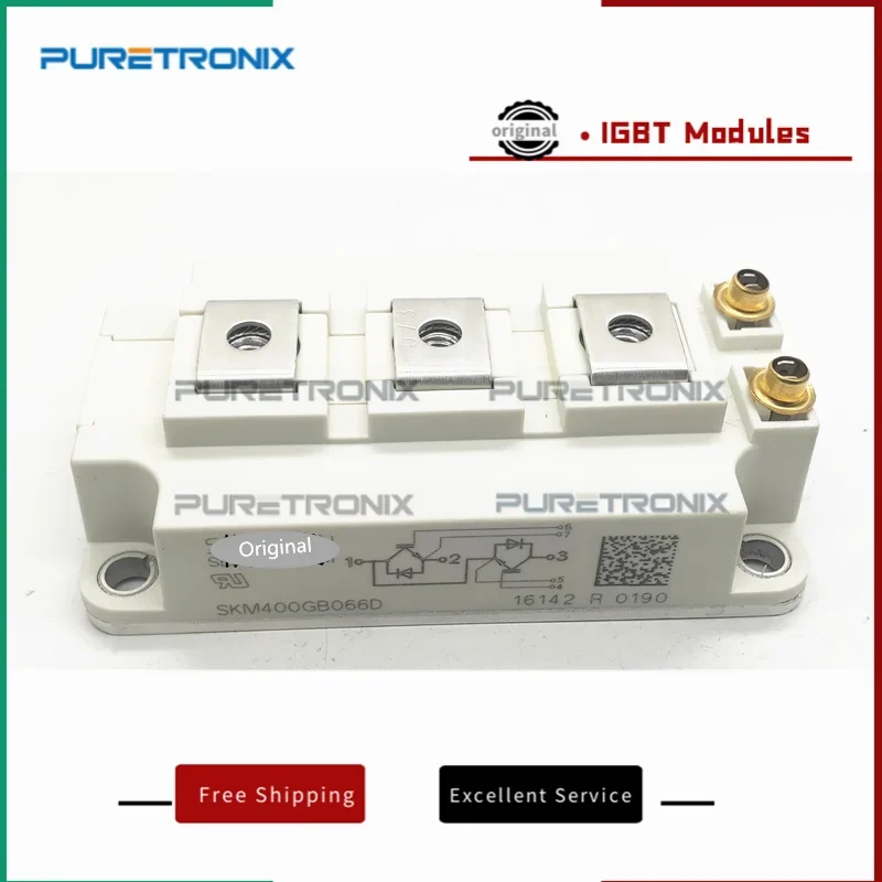 SKM400GB066D SKM600GB066D SKM300GB063D SKM400GB07E3 SKM600GB063D Novo Módulo De Alimentação Original