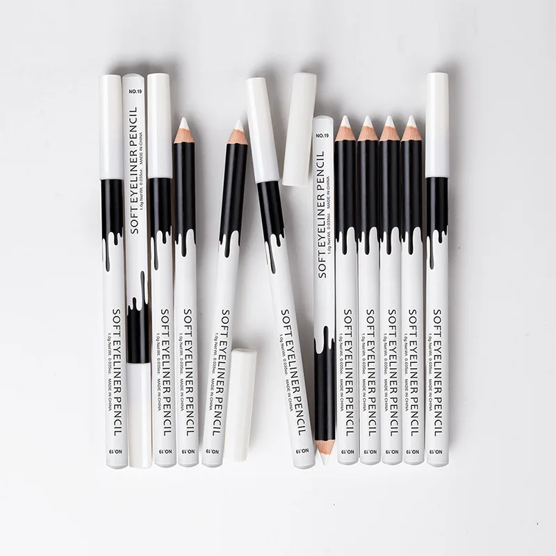 White Eyeliner Pencil  Makeup Pen High Quality ProfessionalWomen Long Lasting Waterproof Pigment Cosmetics Cheap Wholesale