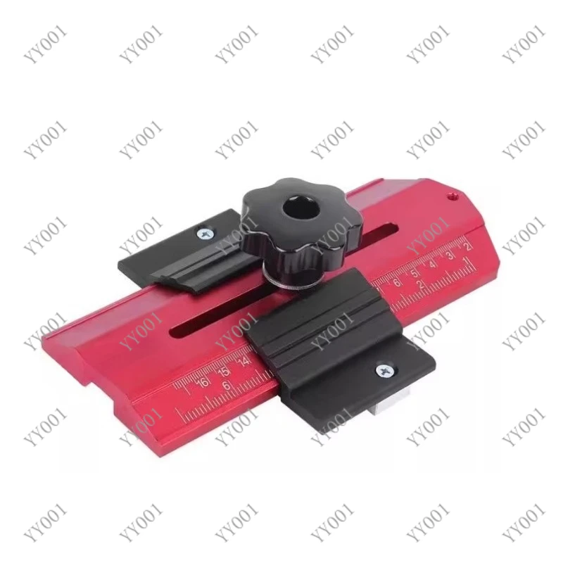 Thin Rip Tablesaw Jig Aluminum Alloy Feather Board Woodworking Tool for Table Saw Router