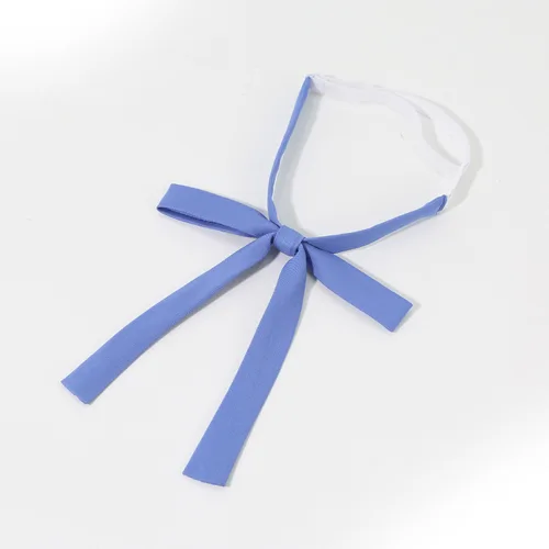 Pajarita de color jk para mujer, uniforme escolar a rayas japonesas, Corbatas de mariposa, Cosplay coreano