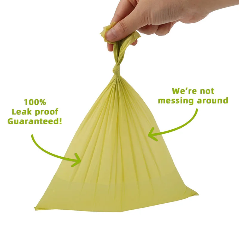 Biodegradable Trash Bags - Pet Waste Bags with Corn Starch Base