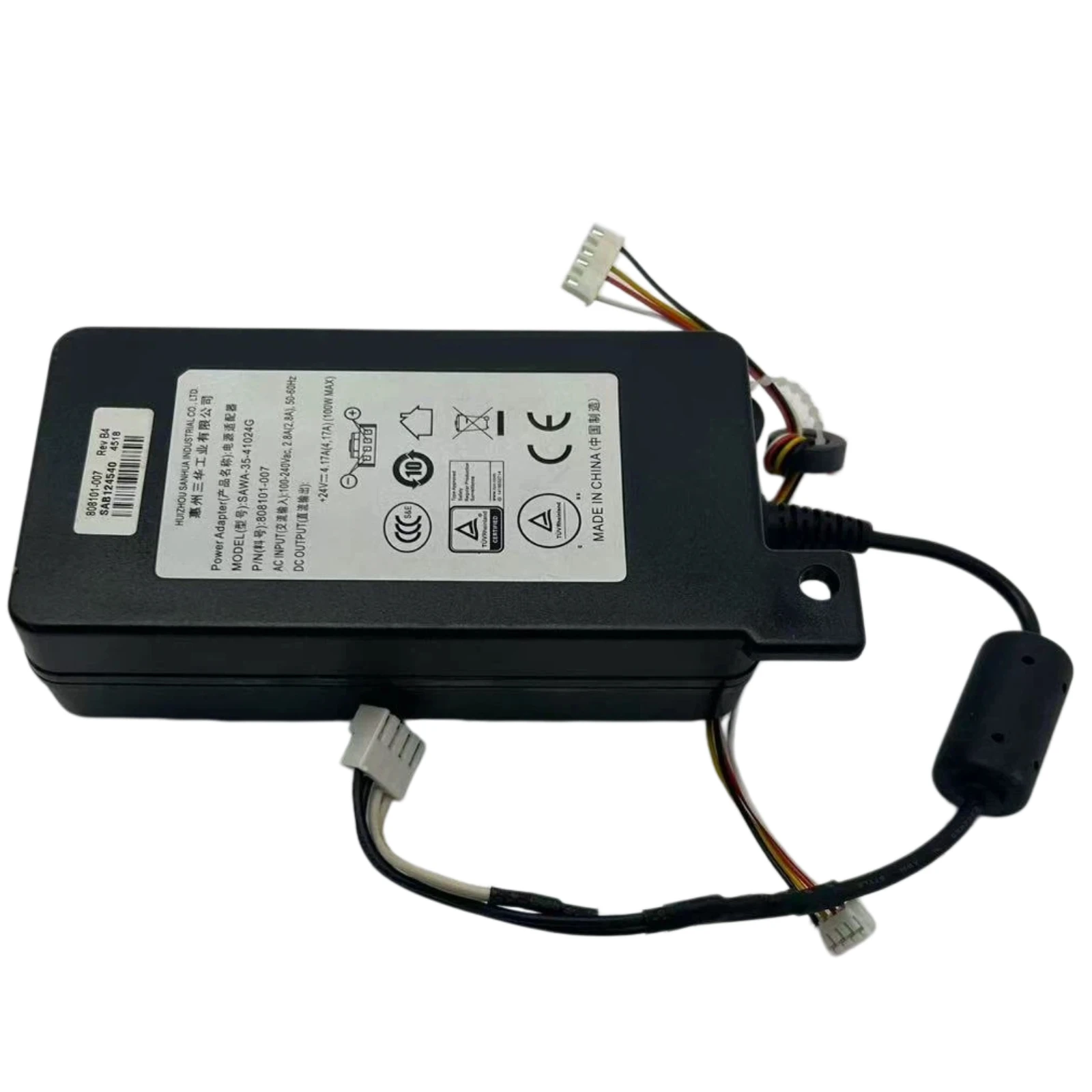Запчасти для принтера ZT 230: блок питания SAWA-35-41024G, совместимый с Zebra ZT230