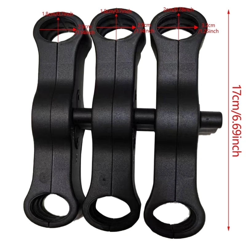 Set of Twin Strollers Connectors for Most Umbrella Strollers Easy Pairing D5QA