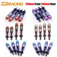 120mm Front 143mm Rear Metal Shock Absorber Damper Suspension for 1/8 RC Car JLB EM Racing DHK HPI Redcat LRP Hobao ZD Racing
