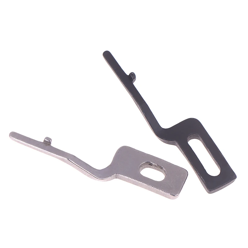 Embroidery Machine Part; Shuttle Bed Positioning Hook; Support Feature in Black White for Rotation.