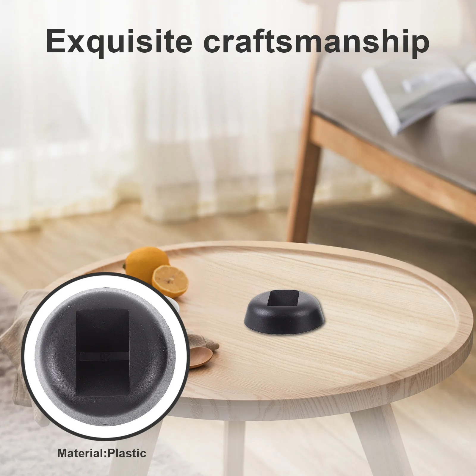 10Pcs Jewelry Rack Bases Plastic Display Stand Base Stable Lightweight Compact for Floating Frames Jewelry Boxes Store Counters