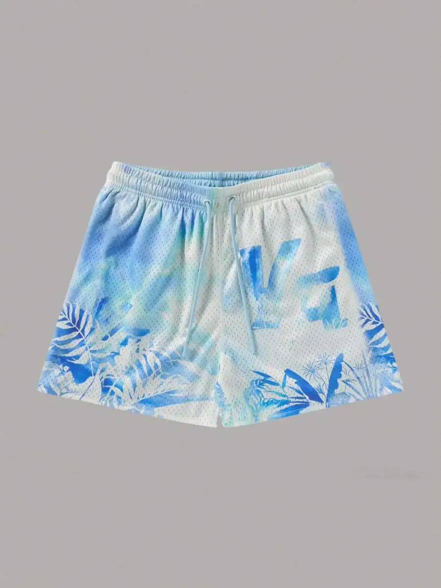 Mens Quick Drying Print Shorts Casual Daily Wear