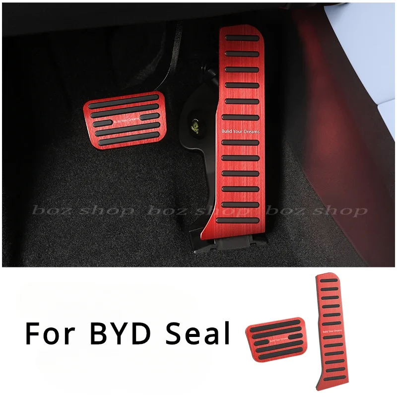 

For BYD Seal Accelerator Brake Rest Pedal Without Punching Holes Modified Interior Decoration Accessories