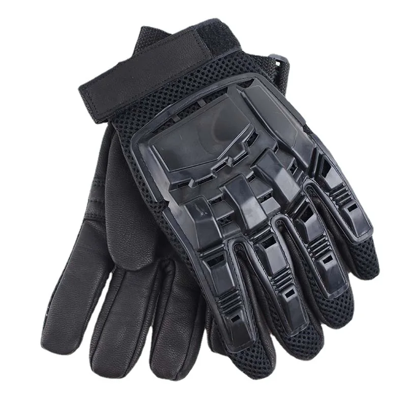 

Gloves Men's Gloves Hunting Paintball Outdoor Combat Shooting Work Black Full Finger Gloves