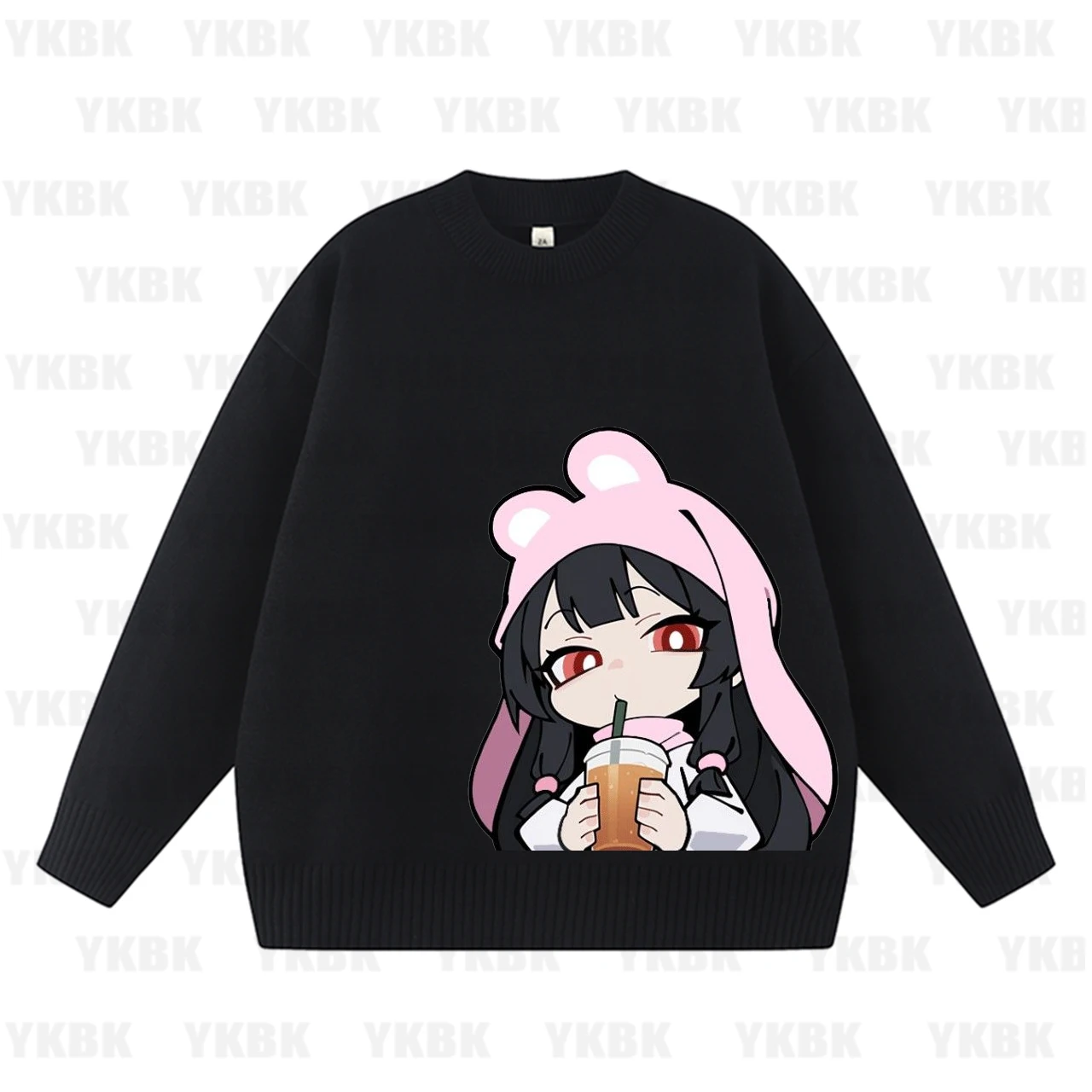 

Autumn Winter Women's Sweater Cartoon Cotton Hoodies Casual Fashion Sweater
