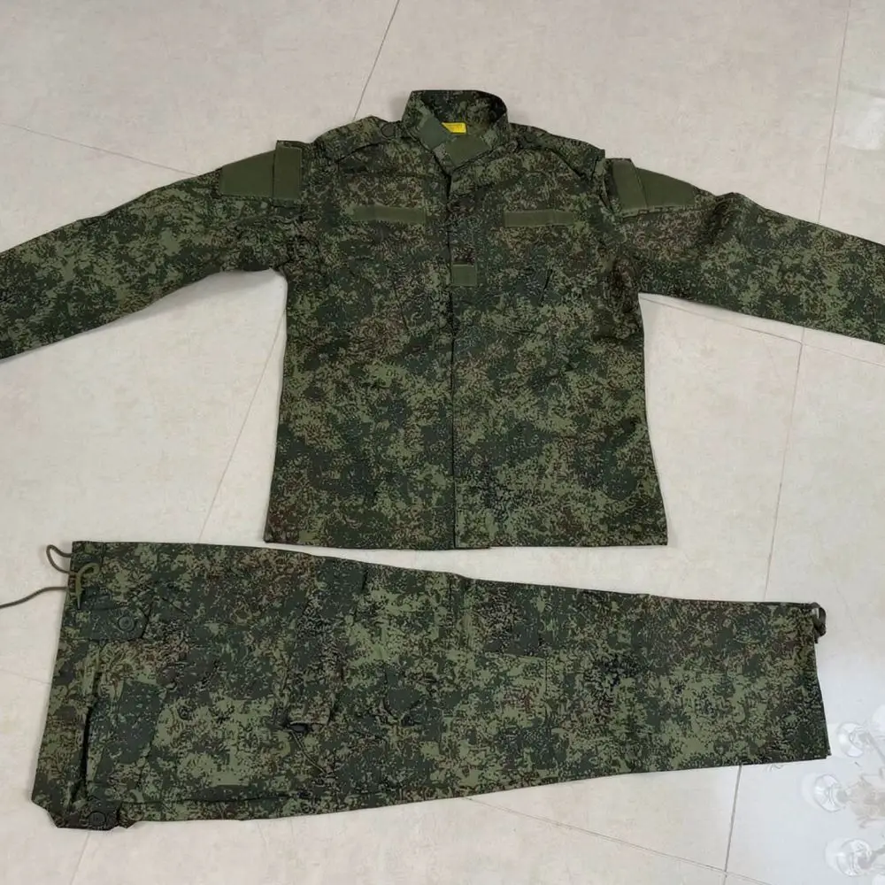 Tactical Camouflage Outfit Outdoor Combat Training Suit Breathable Wear Resistant Apparel For Hunting Fishing