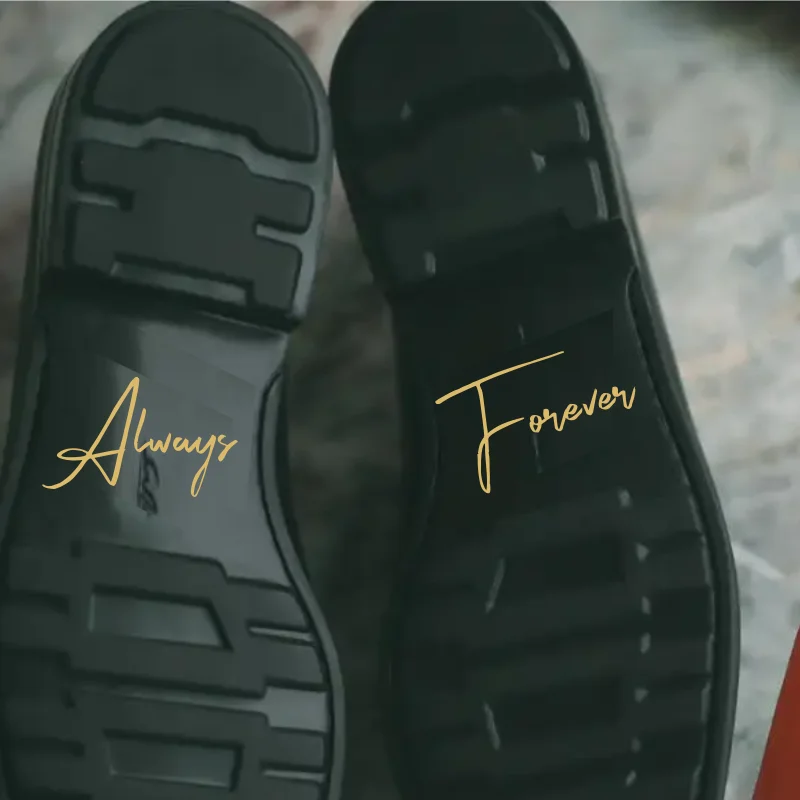 ملصقا للعروس الزفاف دائما إلى الأبد ، ديي ، صائق شخصية ، ديكور الحزب ، اكسسوارات الزفاف