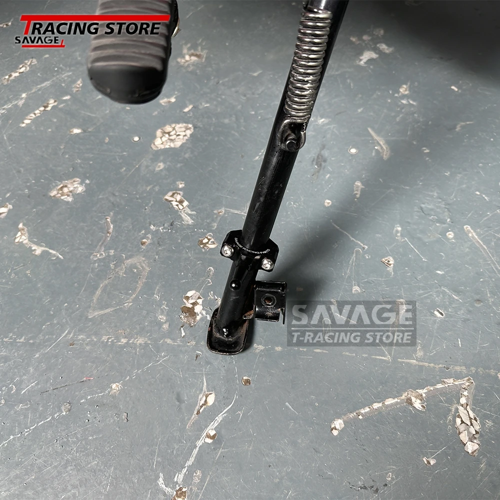 XR 22 مللي متر دواسة القدم دعامة تثبيت مشبك مساعد الجانب حامل مسنده لهوندا XR125L XR150L XR190L XR230 XR 250 XR 400 XR600R XR 650