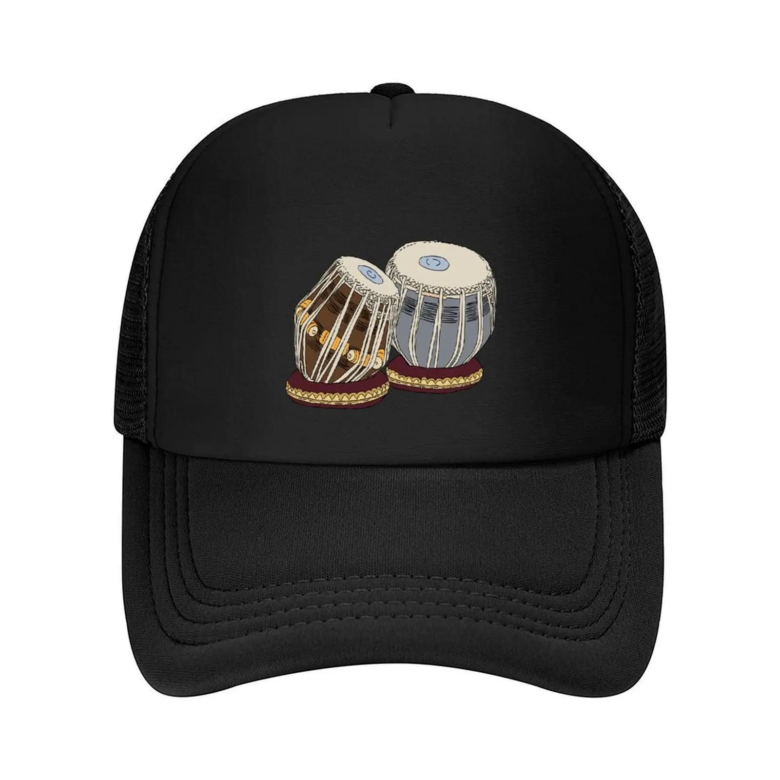 

Tabla- Indian Music Instrument illustration Baseball Cap winter hats for men Rave Beach Bag Christmas Hat Golf Women Men's