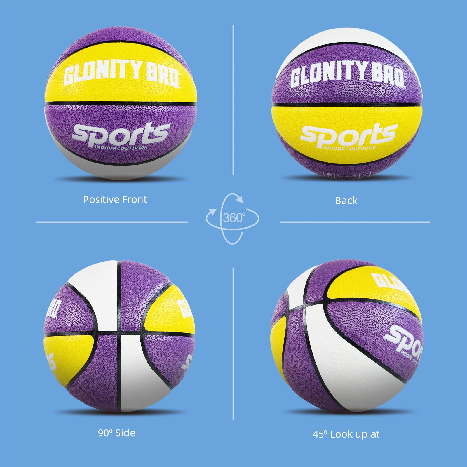 농구공 사이즈 5 6 7 실내외 훈련 경기용 팀 공 부드러운 촉감 청소년 남녀 공용 표준 농구공 내구성