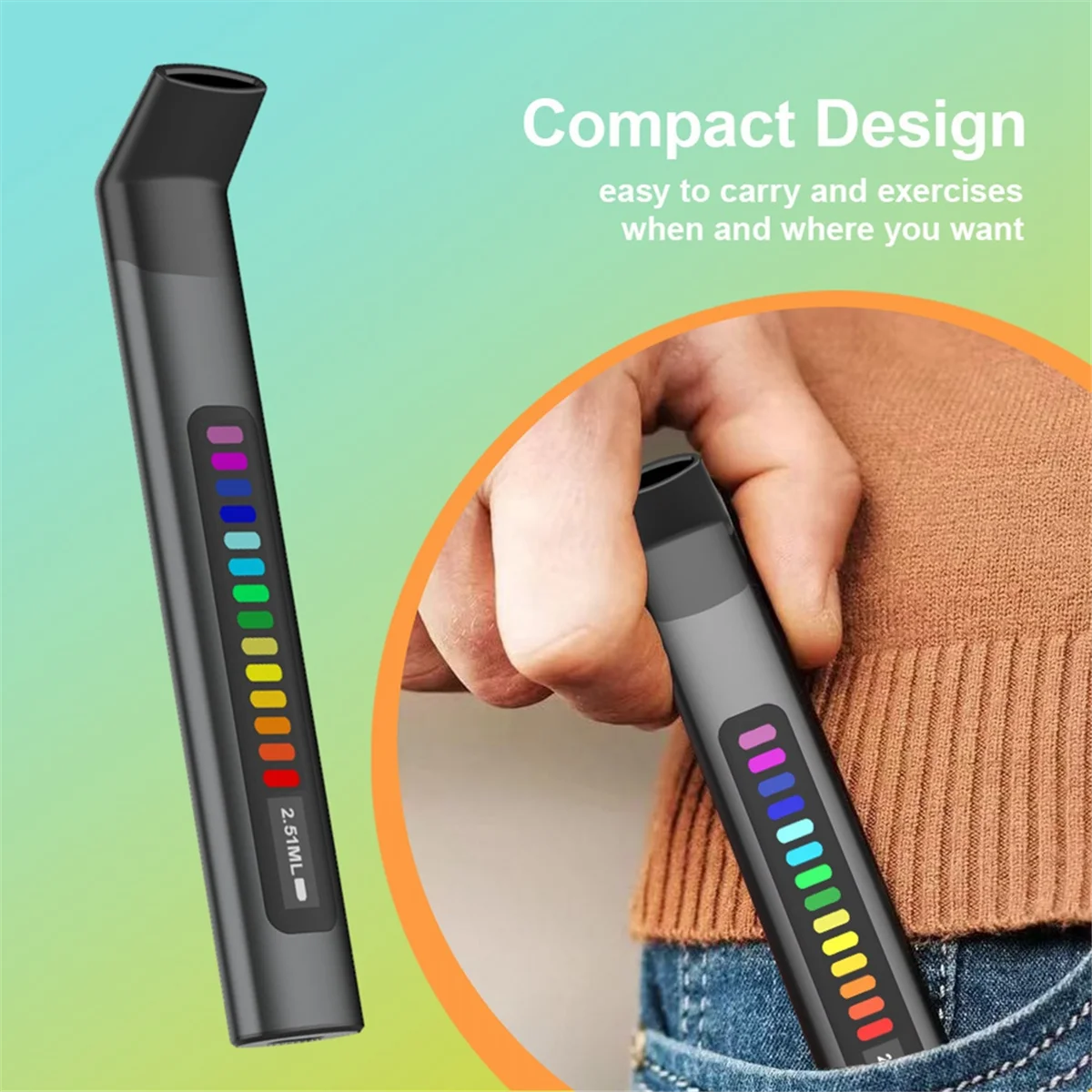 

【Price-Drop】{New Smart Breathing Trainer, Breathing Exercise Device with Breath Monitor App to Strengthen Breathing Muscles