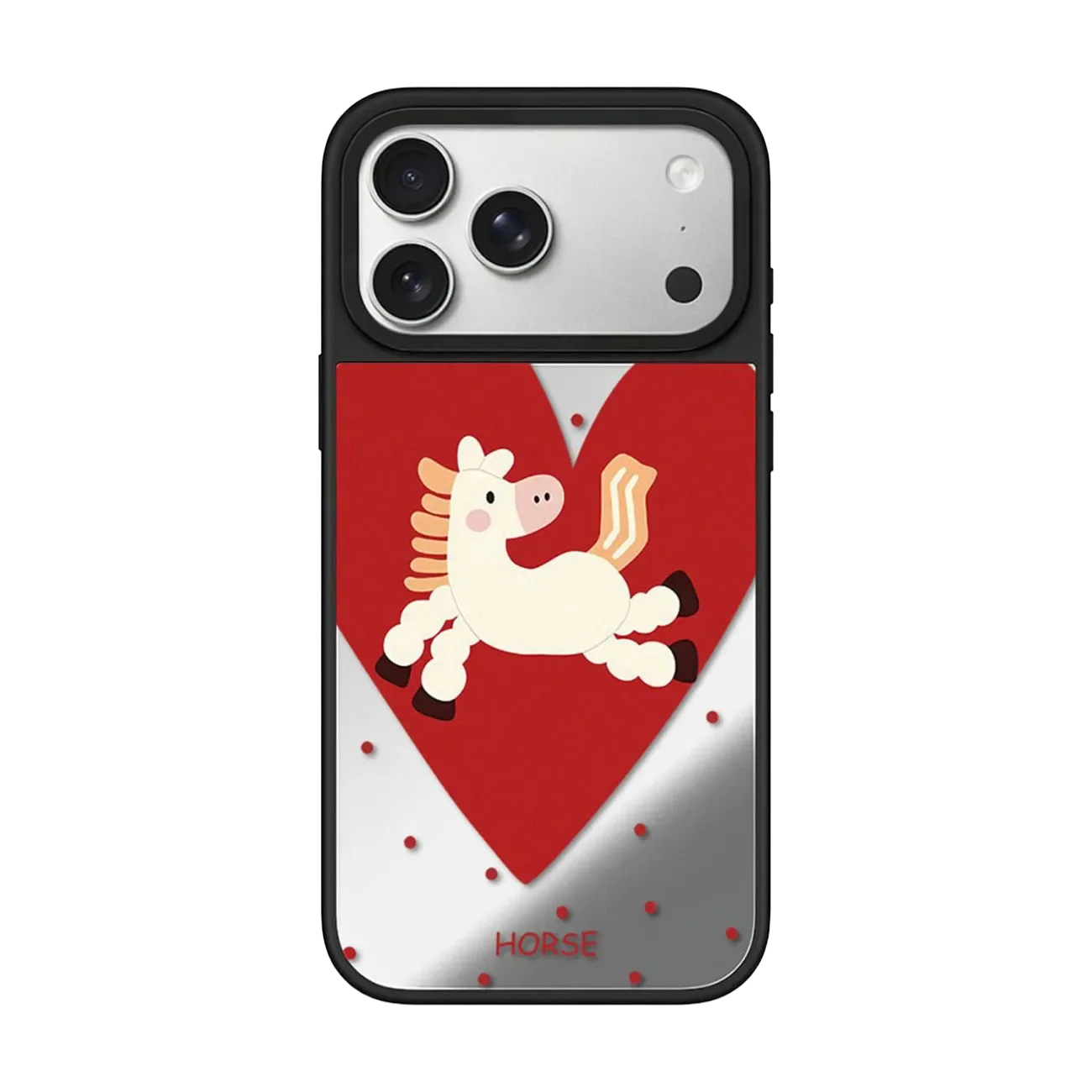 

601084 Mirror Surface Magnetic Case: Compatible with IPhone 17 16 15 14 13 12 Pro Max 17 Air