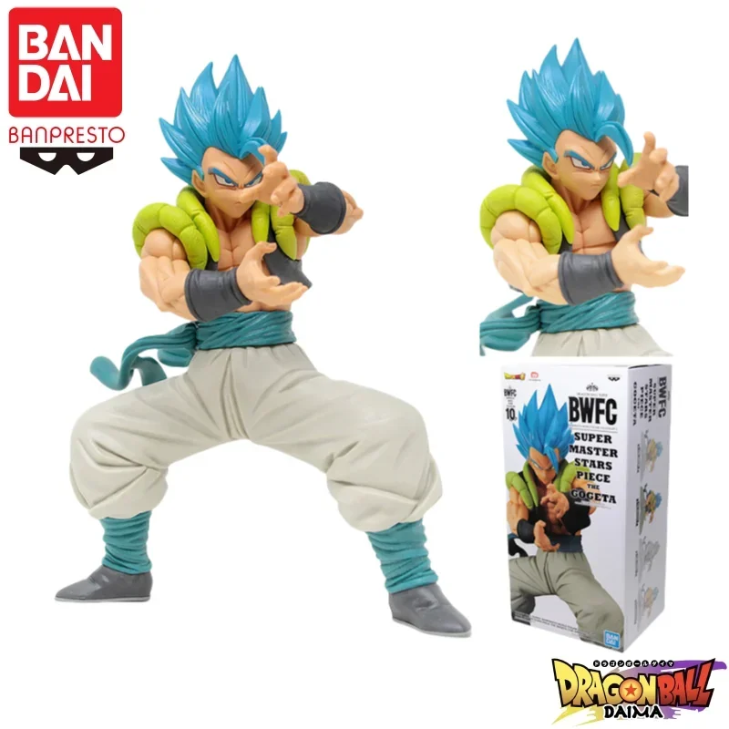 Auf Lager Original Bandai Bwfc Sculptor Edition Gogeta Super Saiyajin Blau 01 Farben Variante Anime Action Figur Modell Spielzeug Geschenke