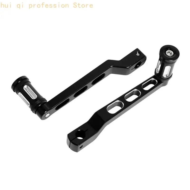 Motorrad-Schalthebelpaar vorne und hinten mit Gummigriff-Detail H8WE – Detail 7