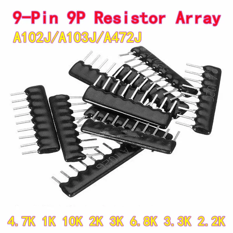 10Pcs 9-Pin 9P Resi…
