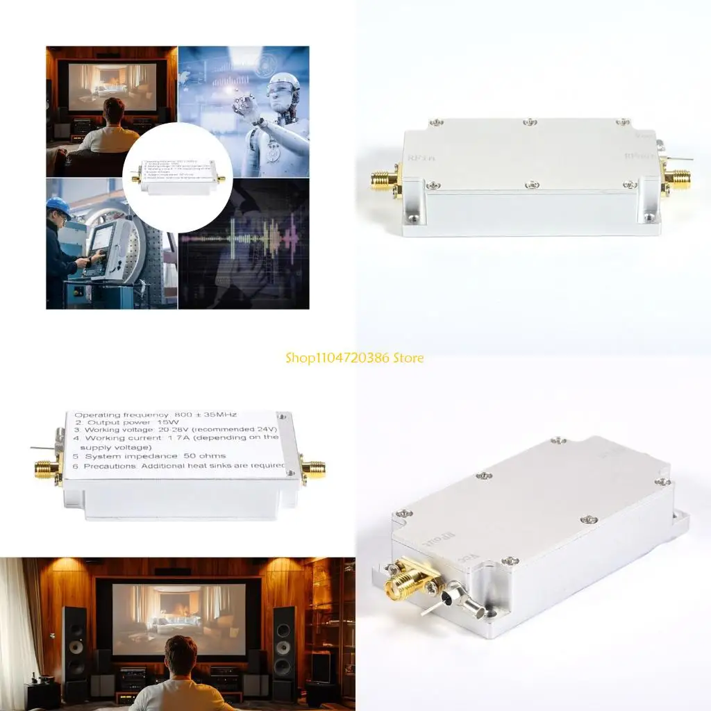 k0ea-765-835mhz-rf-low-noise-broadband-amplifier-power-amplifier-gains-40db