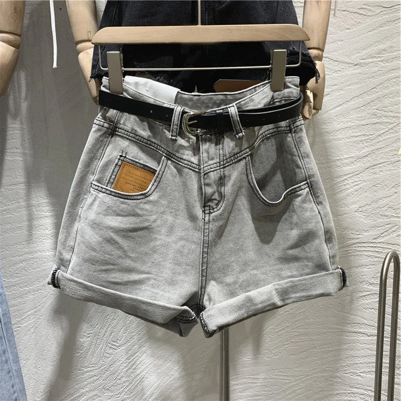 Pantaloncini estivi Y2k abiti per donna 2023 Casual allentato vita alta a-line Denim corto abbigliamento donna Streetwear pantaloni Ropa Mujer