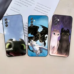 T-Toothless Fury Dragon  Phone Case For Samsung Galaxy A20,A21s,A22,A31,A32,A52,A53,A72,73,A80,A91 Soft Black Phone Cover