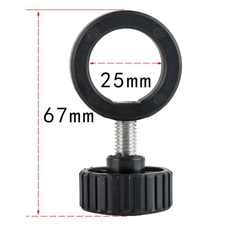 Microscope Fixing Ring Industrial Stereo Microscope Video Camera Stand Holder Metal Pillar Bar Fixing Ring