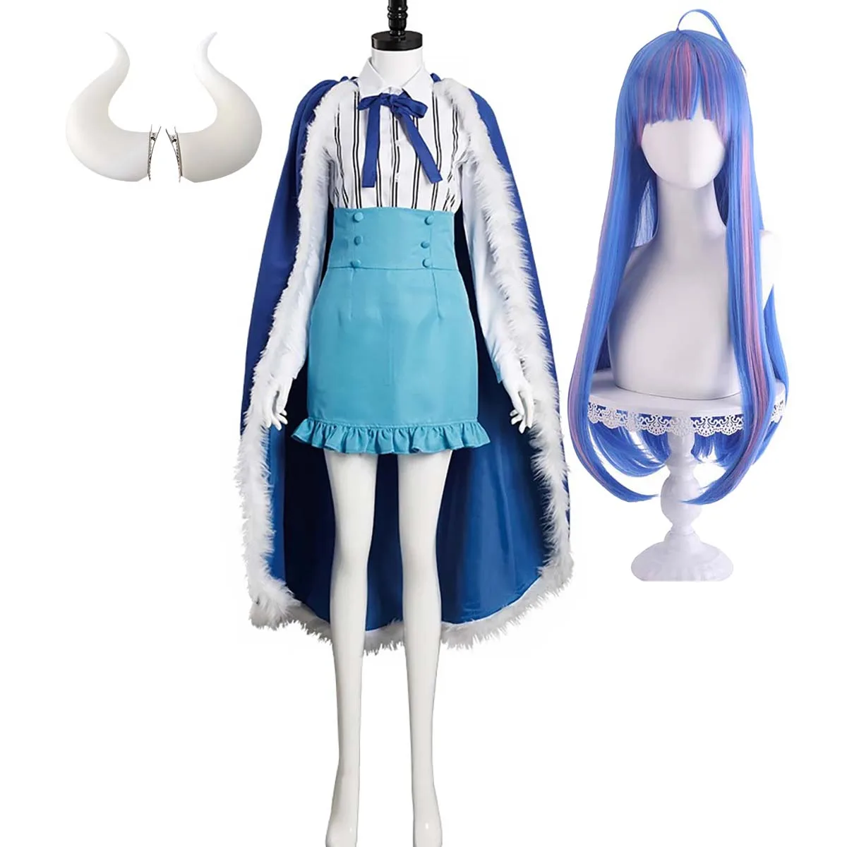 

Карнавальный костюм на Хэллоуин, женский аниме Ulti, карнавальный костюм с плащом