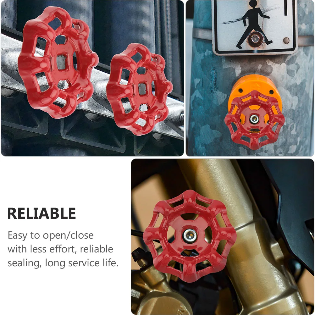 

12pcs Valve Handle Cast Iron Metal Fitting Parts Ball Water Pipe Small Resistance Reliable Sealing