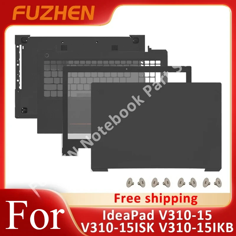 

Laptop Case For IdeaPad V310-15 V310-15ISK V310-15IKB LCD Back Cover Front Bezel Palmerst Lower Bottom Case Hinges