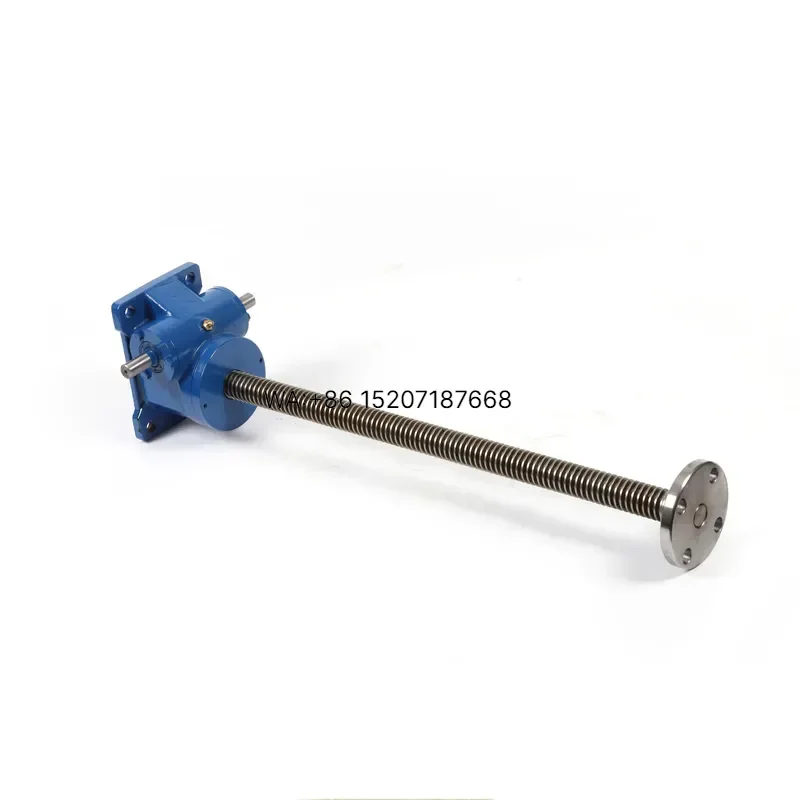 Wmwmnu for SWL Worm Gear Lifting Platform Compact Screw Reducer Hand crank Ball Screw Vertical Lifter