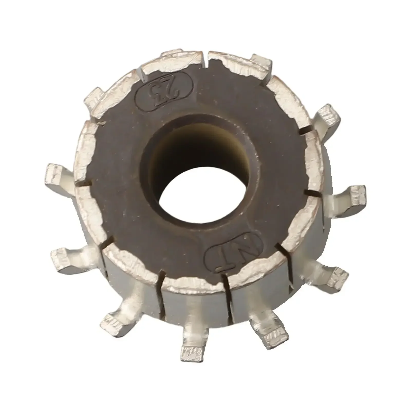 CHY-3786-11 komutator Motor praktis, tipe kait gigi 11P 22.2x9x18.2(18.7)mm tembaga untuk peralatan rumah tangga untuk perkakas listrik