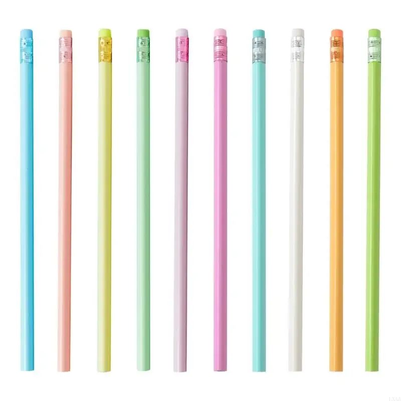 

LXAA 30 PCS Triangle Pencils Написание карандашей Macaron Color Pencils Рисование карандашей для школьных принадлежностей для