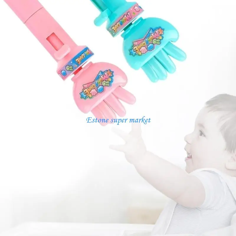 090B じゃんけんゲーム杖指当てゲームハンドヘルドじゃんけんおもちゃ家族パーティーチェスインタラクティブおもちゃ