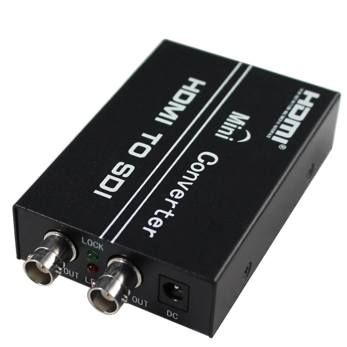 AA19 HDMI-Compatible to SDI Converter 3G SDI Display 2 SDI to SDI SD HD 3G 1080P Switcher for PC DVD Laptop Monitor EU Plug