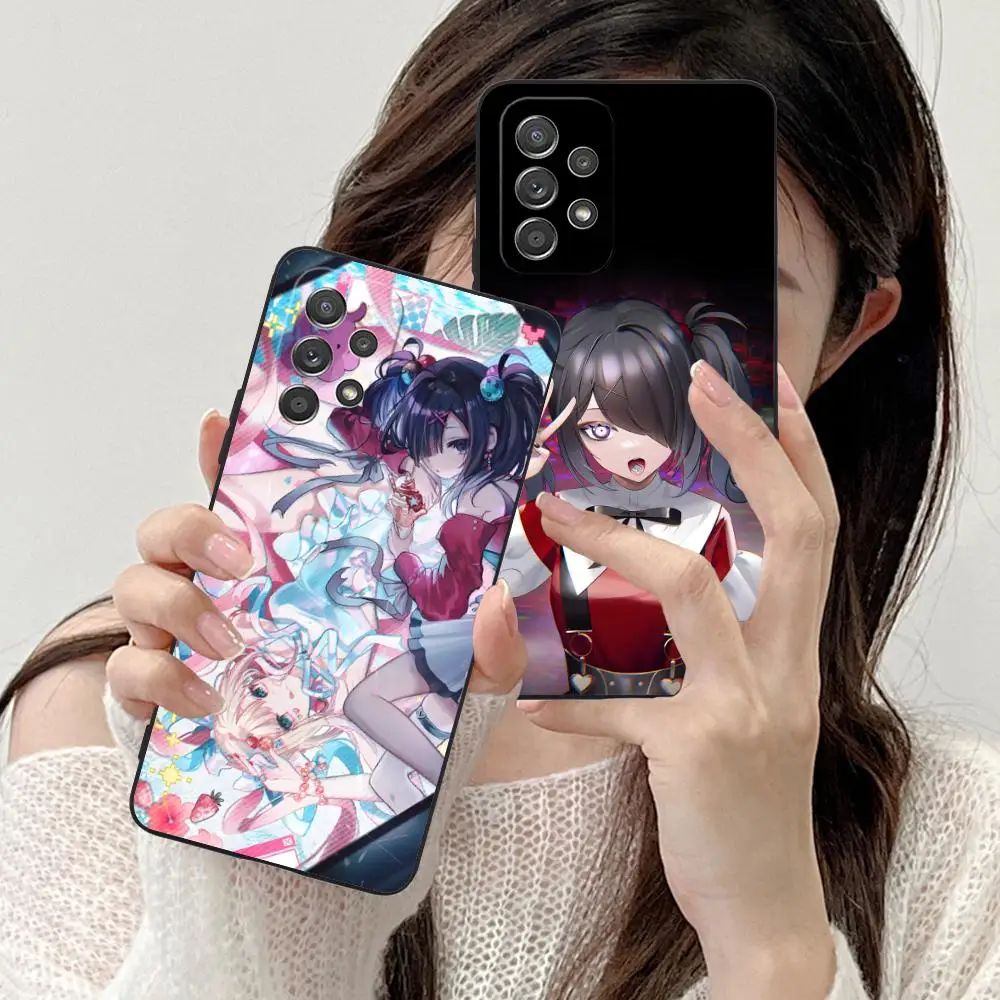 

Чехол для телефона Needy Girl Ame-chan Rain для Samsung Galaxy M55 54 42 35 34 33 32 23 22 15 14 13 12 F55 5G с цветной печатью Pretty