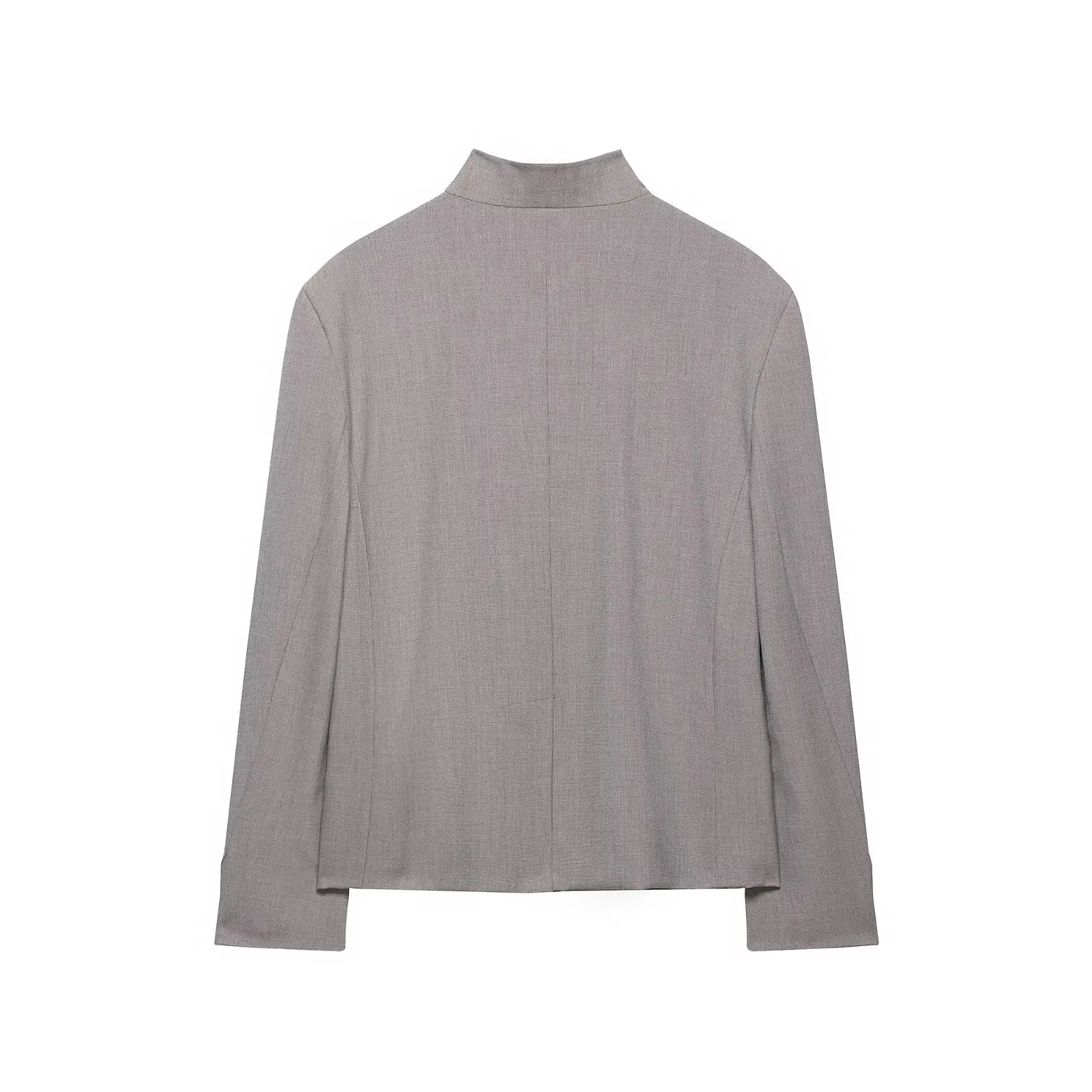 Women's Fashion Casual High Collar Blazer   SQI6