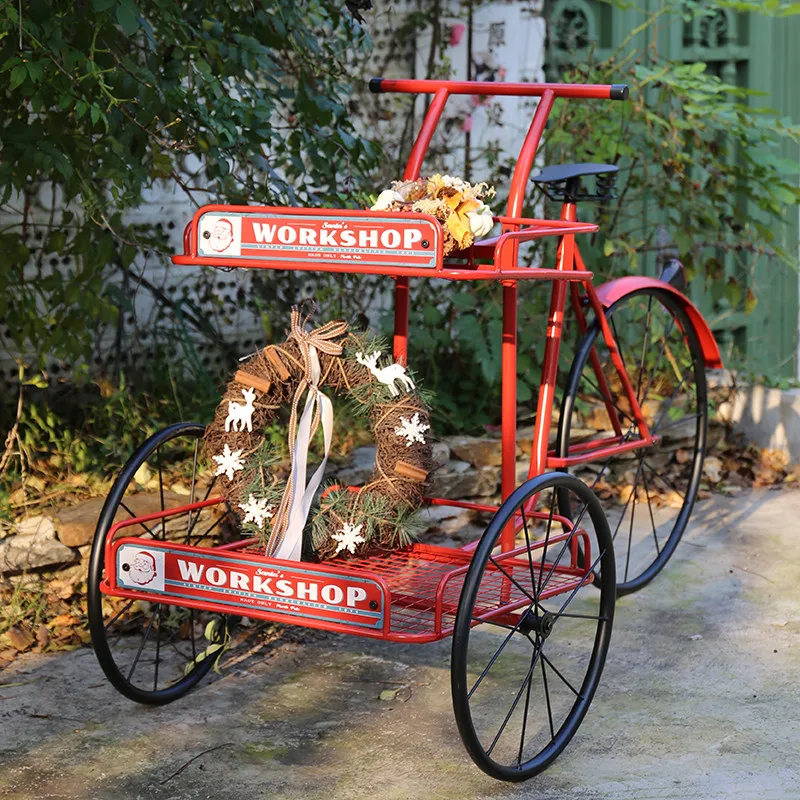 

Christmas style float flower stand flower table window entrance decorative frame garden courtyard wedding stand