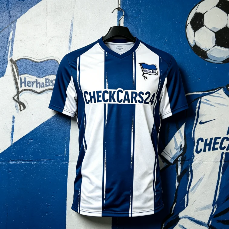 Camiseta Deportiva Informal 2026 para Hombre y Mujer, Jersey de Fútbol del Hertha BSC de Alemania, Local y Visitante, para Adultos, Niños y Familias