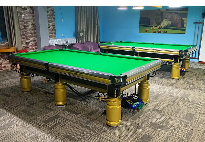 8ft 9ft Solid Wood Material Return The Ball Automatically American Style Snooker Billiard Table Pool Table