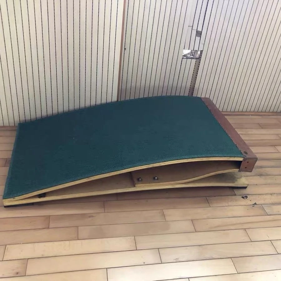 Gymnastics S-shaped springboard STB-1 take-off spring pedal track and field gymnastics board martial arts long jump 32109