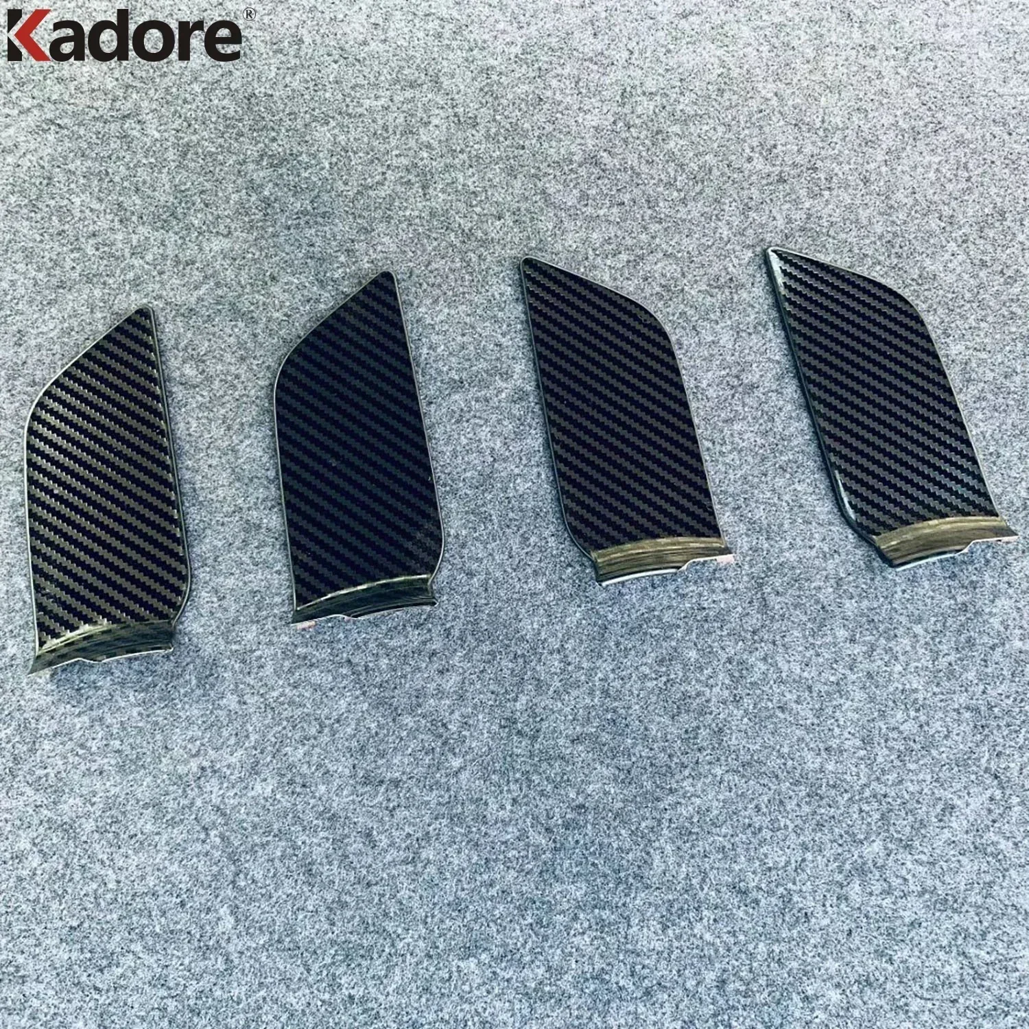 مقبض باب السيارة وعاء غطاء الكأس إطار الديكور اكسسوارات التصميم الداخلي لتويوتا فينزا هارير 2020-2023 2024 2025 #5