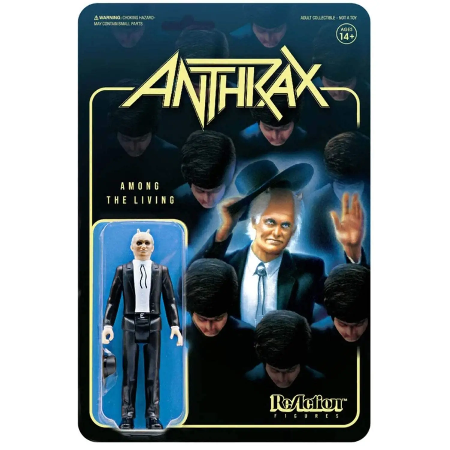 

Super7 Anthrax Preacher Among The Living Walking Dude Action Reaction Figure Collectible Figurines Classic Movie Character Model