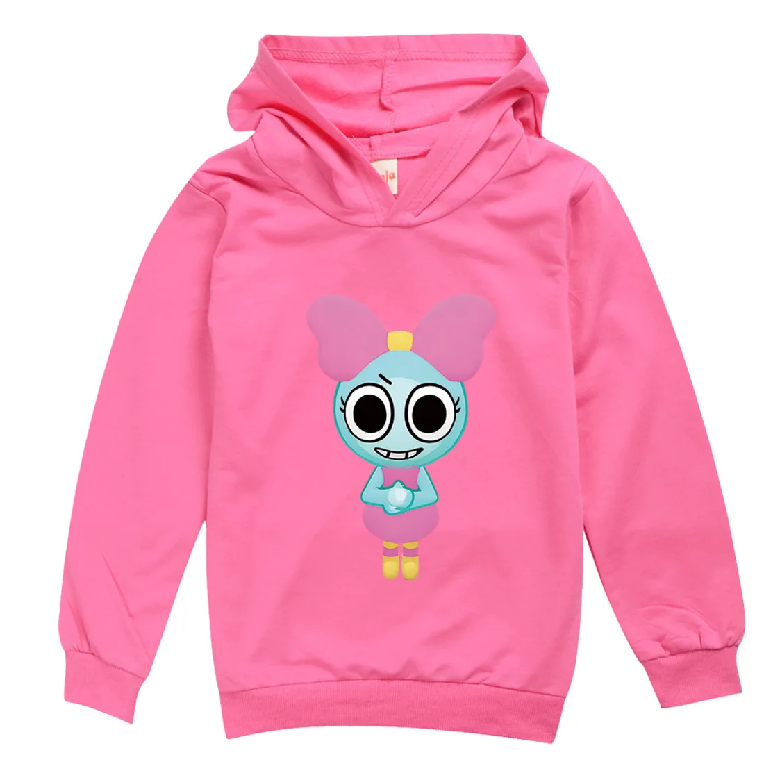 Dandy's World Hoodie Kids Horror Game Dandy World Clothes Youth Boys Hooded Sweatshirts Baby Girls Casual Jumper Children Coats