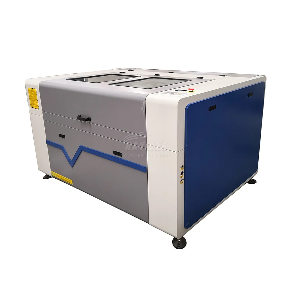 Macchine da taglio laser a fibra Co2 Ruida 1390 di grande area di lavoro 80w 100w 150w 180w per taglio di incisione acrilica in pelle di legno