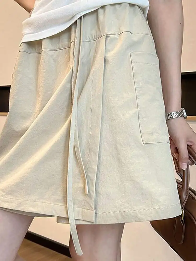 High Waist Slimming Anti-Light f Skirt A-Line Spor Casual Thin Women's orts Summer Leisure  Skirt for Ladies