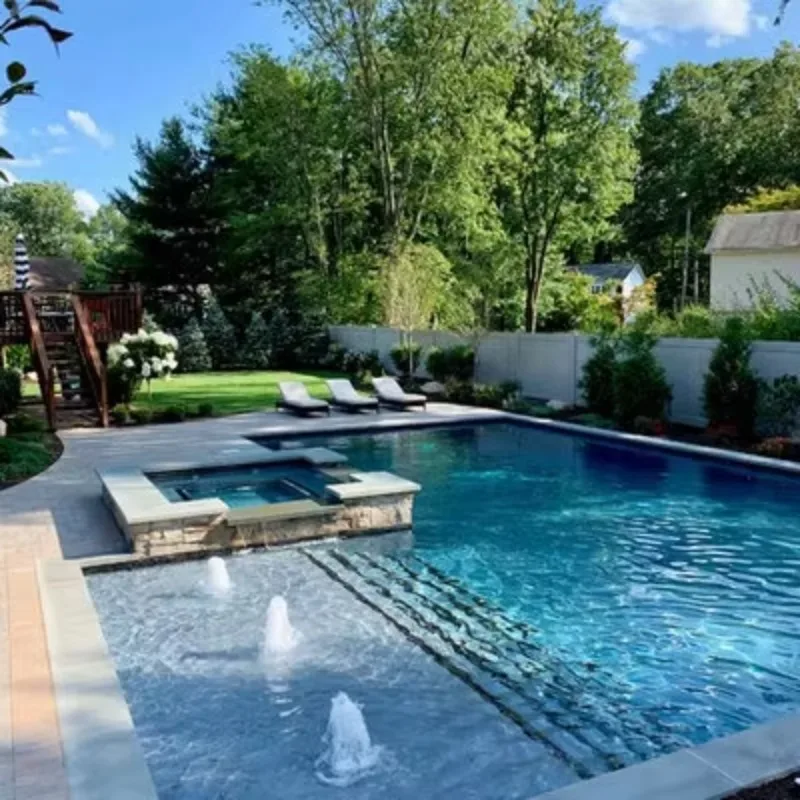 Customized Long-Lasting Luxury Modular Swimming Spa And Pool Fiberglass Frp Prefab Formwork Board Adults Deep Swimming Pool Kit